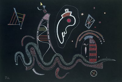 Das Gefolge, 1939 von Wassily Kandinsky